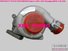 Turbocompresor TD04 49177-01515, para MITSUBISHI Pajero L200 L300 Shougun,4D56 2.5L 87HP, 5 agujeros (aceite), novedad 2024 - compra barato