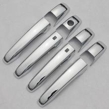 Chrome Car Side Door Handle Cover Trim W/SMART Keyhole For Chrysler 300 / 300C 2005 2006 2007 2008 2009 2010  Free Drop Shipping 2024 - buy cheap