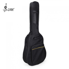 Slade capa para guitarra, bolsa de violão 40 / 41 com almofada de algodão, espessamento, mochila de violão, capa macia com alças duplas 2024 - compre barato