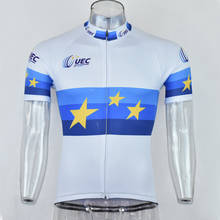 2018 White Blue New Team Cycling Jersey Customized Road Mountain Race Top max storm  4 Pockets 2024 - buy cheap