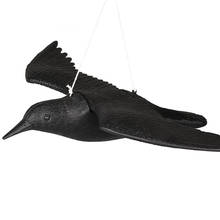 Artificial PE Flying Bird Crow Decoy Pest Control Garden Defense Deter Scarer Scarecrow 2024 - buy cheap