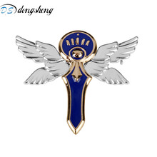 dongsheng Fashion Anime Code Geass Brooch Jewelry Rebellious Knight Badge Brooch Pin Shirt Brooches for Cosplay Men Xmas Gift  2024 - buy cheap