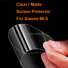 For Xiaomi Mi 6 M6 Mi6 5.15" Clear Glossy / Anti-Glare Matte Screen Protector Protective Film Guard (Not Tempered Glass) 2024 - купить недорого