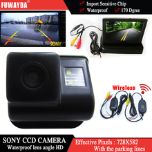 FUWAYDA Wireless Color for SONY CCD Chip Car Rear View Camera for Mazda 6 Mazda 3 CX-7 CX-9+4.3 Inch foldable LCD TFT Monitor 2024 - buy cheap