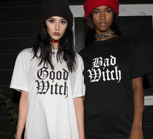 Camiseta de la bruja mala para mujer, camiseta divertida informal de algodón para mujer, camiseta Hipster Tumblr ins, NA-11 2024 - compra barato