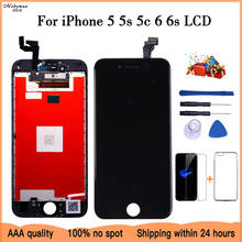 Завод продаж AAA Качество Pantalla для iPhone 5 5c 5S ЖК-дисплей и дигитайзер Замена Сенсорный экран для iPhone 6S 2024 - купить недорого