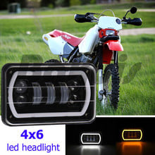 1 шт. 4x6 ''Светодиодный точечный фонарь для Honda XR250 XR400 XR650 для Suzuki DRZ 2024 - купить недорого