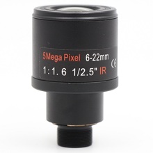 Câmera de cctv 6-22mm, lente 5.0 megapixels, com zoom manual/foco/focal m12 * 0.5mm, lente infravermelha de visão noturna para câmera cctv 2024 - compre barato