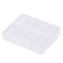 8 Grids Plastic Storage Box Case Home Organizer Jewelry Beads Pill Boxes Parts JUL14-A 2024 - buy cheap