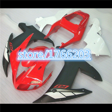 Красный + черный ABS Пластиковый обтекатель для YZF R1 02-03 2002 2003 YZF-R1 02 03 YZFR1 2002-2003 Ning 2024 - купить недорого