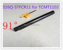 1PCS CNC lathe inner hole turning tool rod  S16Q STFCR11 91 Degree Shank Diameter  16mm    Length  180mm Internal turning tool 2024 - buy cheap