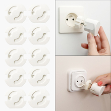 10Pcs/Lot  2 Holes EU Protection Anti Electric Shock Power Socket Electrical Outlet Baby Safety Guard Rotate Cover Sockets Caps 2024 - buy cheap