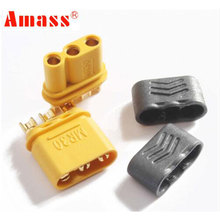 5pairs/bag Amass MR30 Connector Plug With Sheath Female & Male for RC Lipo Battery RC Multicopter Airplane 2024 - buy cheap