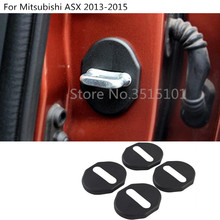Chaveiro de plástico antiferrugem para porta de carros, 4 peças de fecho para chave mitsubishi asx 2013 2014 2015 2024 - compre barato