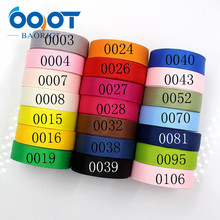 OOOT-cintas BAORJCT 181011-L16mm-1,16mm, 10 yardas, Color sólido, transferencia térmica impresa, grogrén, ropa DIY, materiales hechos a mano 2024 - compra barato