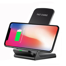 EPULA 10W 9V Quick Wireless Charger for iPhone X 8 Qi Wireless Charger Fast Wireless Charging Stand for Samsung S8 S7 S6 2024 - buy cheap