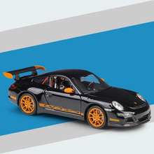 19.5cm 1:24 escala metal liga carrera s 911(997) gt3 rs modelo de carro esportivo veículos diecast modelo brinquedos presentes para crianças 2024 - compre barato