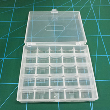 2019 New Arrival DIY Sewing Tools 1pcs Plastic Clear Empty Box Household Sewing Machines Line Core Bobbins Boxes BB-25 2024 - buy cheap