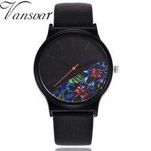 Black Flower Watch Women Watches Ladies 2018 Brand Luxury Famous Female Clock Quartz Watch Wrist Relogio Feminino Montre Femme 2024 - buy cheap