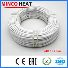 12.5m 230W 24K Thicker 4mm Silicone Rubber Infrared Underfloor Heating Cable System Warm Floor Heating Hotline 2024 - buy cheap