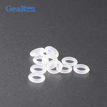 Gearway 1.5mm thickness O Ring Seal Gasket Food Grade Translucent Silicon O Ring Sealing 4.5/5/5.5/6/6.5/15mm OD VMQ O Type Ring 2024 - buy cheap