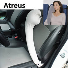 Atreus Car styling neck sleeping pillow Seat Belt covers for BMW e46 e39 e36 Audi a4 b6 a3 a6 c5 Renault duster Lada granta 2024 - buy cheap