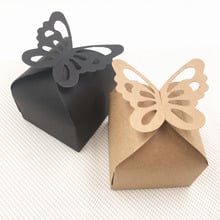 20pcs/lot Black/Kraft box for packaging  handmade soap paper boxes/candy gift box and butterfly kraft box packing wedding gift 2024 - buy cheap