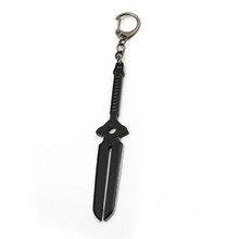 Anime DARKER THAN BLACK Metal Keychain Metal Black Sword Key Chain Ring Holder For Fans Men Porte Clef Chaveiro Jewelry Figure 2024 - buy cheap