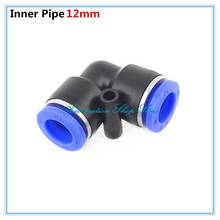 5Pcs Pneumatic 12mm to 12mm OD Tube Right Angle Elbow Quick Fittings Connector Adapters One Touch Pneumatic Piping Fitting PV12 2024 - buy cheap