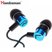 Mambaman Universal 3.5mm In-Ear Stereo Earbuds Earphone Super Bass Stereo Music Headset For Cell Phone Huawei Samsung Xiaomi 2024 - buy cheap