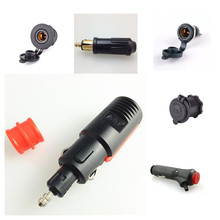 12v Car Universal Plug Standard Accessory Cigarette Lighter Plug Socket Adaptor DIN Type Sockets 2024 - buy cheap