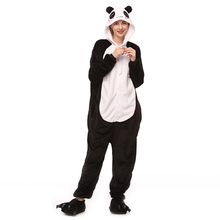 Pijamas franela de unicornio para adultos, Pijama de animales, ropa de dormir bonita, Panda, unisex 2024 - compra barato