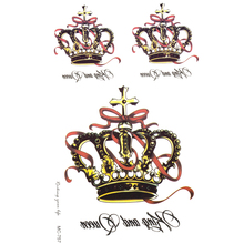 Временная татуировка в виде короны, 20 шт., наклейки для тела, интимные товары, для женщин и мужчин 2024 - купить недорого