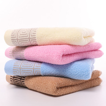 Toalla de algodón con estampado geométrico para niños y adultos, toallitas de mano modernas para baño, hogar y Hotel, 34x75cm 2024 - compra barato