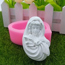 Lady Design Soap Mold Food Grade Chocolate Candy Molds Handmade Silicone Mold for Natural Soap 2024 - buy cheap