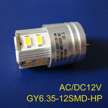 High quality 12VAC/DC 6w GY6.35 led lights,LED GY6.35 bulb 12V led GU6.5 Downlights GY6 Led crystal light free shipping 5pcs/lot 2024 - buy cheap