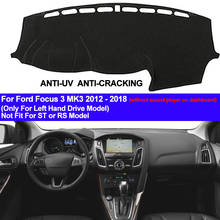 TAIJS-alfombrilla antideslizante para salpicadero de coche, alfombra ANti-UV para Ford Focus 3 MK3, 2012, 2013, 2014, 2015, 2016, 2017, 2018 2024 - compra barato