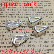 6x10mm 8x13mm  Pear Drop shape Open Back Metal Claw Setting Teardrop Claw Cups 8x13mm,10x6mm 2024 - buy cheap