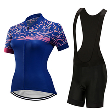 Summer Cycling Clothing Ladies 2022 Fashion Mtb Bike Bicycle Clothes Maillot Short Sleeve Jersey Set Kit Women Sport Wear Suit 2024 - buy cheap