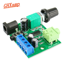 GHXAMP мини аудио усилитель мощности 3 Вт + 3 Вт стерео 3,5 мм AUX вход гарнитура усилитель платы DC 5 В USB зарядка 1 шт. 2024 - купить недорого