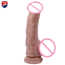 Adult Sexy Toys for Woman Dildo Sex Rubber Sex Toy Big Penis Cock for Woman Sex Toy Realistic Craved Dildo Real Feeling Penis 2024 - купить недорого