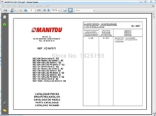Manitou-catálogo de piezas de montacargas, manuales de servicio y manuales de operador 2024 - compra barato