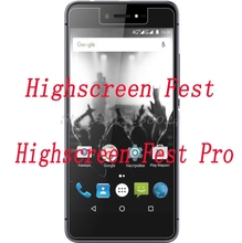 Smartphone 9h de vidro temperado, proteção de tela para highscreen festista/festista pro 5.0 "à prova de explosão, película protetora, telefone 2024 - compre barato