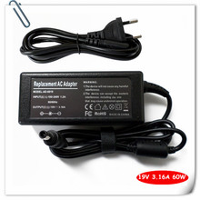 Adaptador de CA cable de alimentación para Samsung QX410 QX410-S02US Q430-JSB1US NP300E5A NP300V5A NP350U2B enchufe cargador de Laptop 19V 3.16A 2024 - compra barato