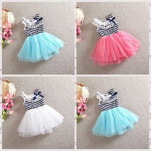 New 2015,summer,baby wear,princess dress,baby girl clothes,casual dress,Girl Party Dress,Kids Clothing,lace tutu dress 2024 - buy cheap