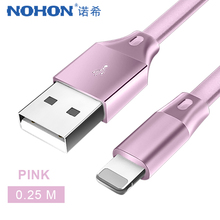 NOHON USB Charging Cable 8 Pin For iPhone X XS MAX XR 8 7 6 6S 5 5S Plus IOS 9 10 11 2.1A Lighting Short Charger Data Sync Cable 2024 - buy cheap