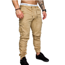 Pantalones bombachos de marca para hombre, pantalón de chándal liso con múltiples bolsillos, estilo Hip Hop, talla M-3XL, 2021 2024 - compra barato