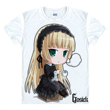 GOSICK T-Shirt Victorique de Blois Fashion printed t-shirts Anime Collection kawaii dress summer t-shirt Manga Cosplay Costume a 2024 - buy cheap