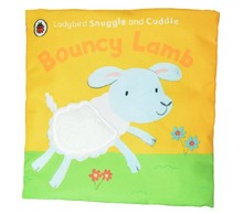 Candice guo! newest arrival soft baby cloth book cute sheep bouncy lamb activity book infant baby toy gift 1pc 2024 - buy cheap