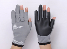 RYOB * осенне-зимние морозоустойчивые рыболовные перчатки с тремя пальцами, водонепроницаемые мужские теплые зимние рыболовные перчатки 2024 - купить недорого